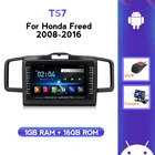 Автомагнитола 2 din, мультимедийный видеопроигрыватель, Авто Стерео GPS для Honda Freed 2008 - 2016 Навигация Dvd аудио Android IPS USB BT Wifi