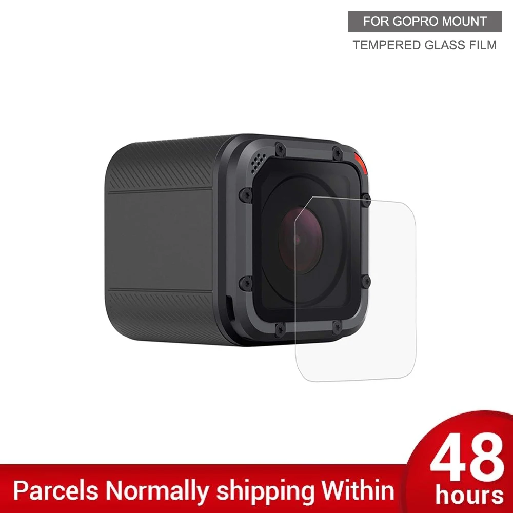 

2 PACK Lens Protector Tempered Glass for GoPro Hero 4 5 Session Lens Scratch-resistant Protective Film Go Pro 5 4 Accessories