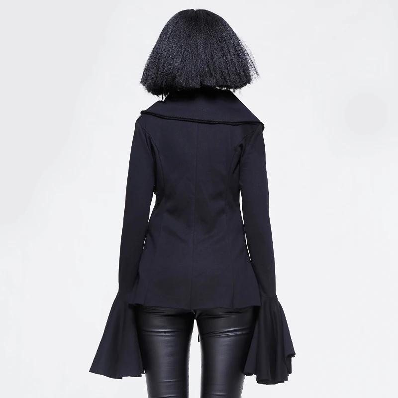 Хит продаж модная женская куртка с высоким воротником Devil зимнее пальто длинным