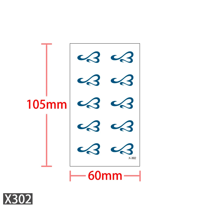 Временная водостойкая Татуировка переводная наклейка на санскрит символ звезда