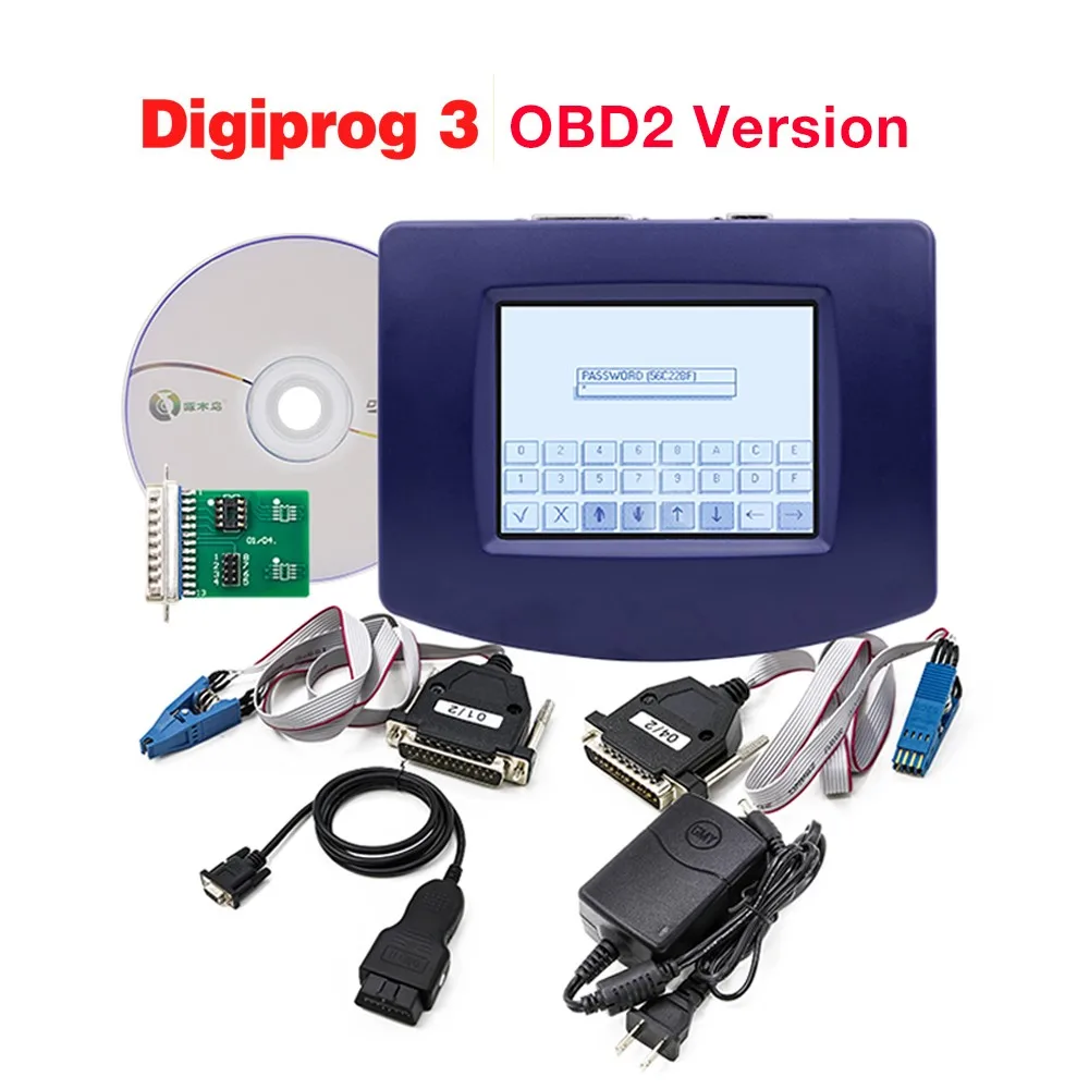 Digiprog 3 v4.94 FTDI программатор одометра III основной блок OBD2 ST01 ST04 Digiprog3 устройство для