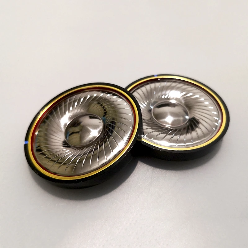 2 шт. 50 мм драйверы для наушников 300 Ом громкоговорители Beryllium динамик блок 15 5x3 N48