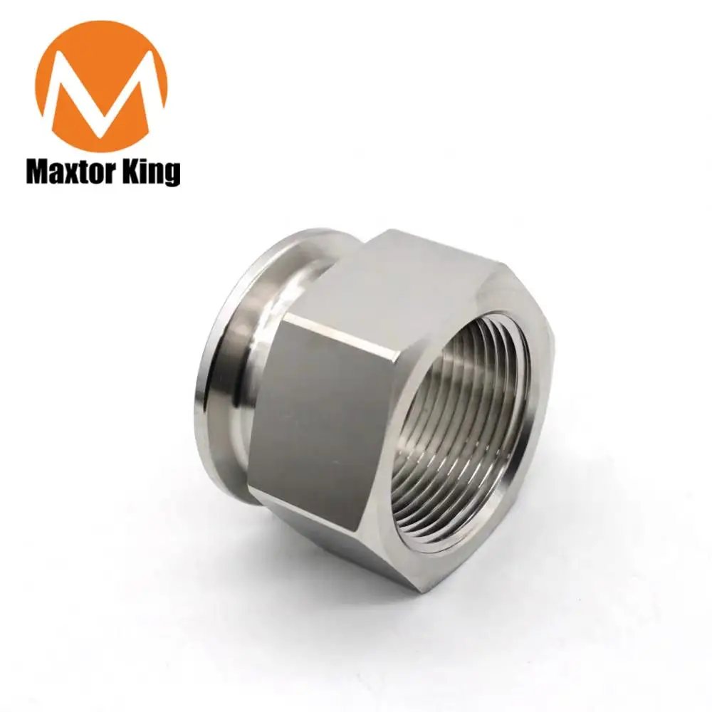 MK 1/2 ''DN15 2'' DN50 BSP санитарный 304 тройной зажим из нержавеющей стали переходник
