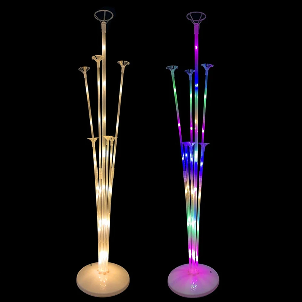 LED Balloon Stand Transparent Sturdy Family Bracket Outdoor Durable Splice | Дом и сад