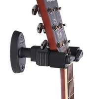 1pcs guitar stand hook wall mount automatic lock hangers for guitars bass ukulele string instrument accessories