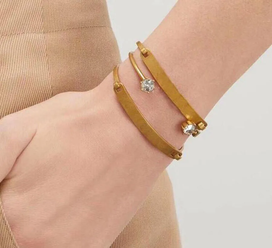 

3Pcs/Set Fashion Brand Geometric Crystal Multilayer Bracelets Bangles Charm Bracelet Set For Women Party Jewelry Gifts