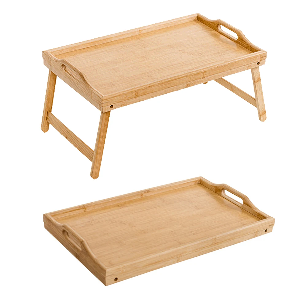 портативный из бамбука и дер