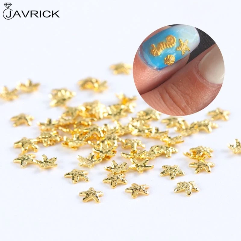 12 сеток/коробка смешанные блестящие металлические украшения для дизайна ногтей