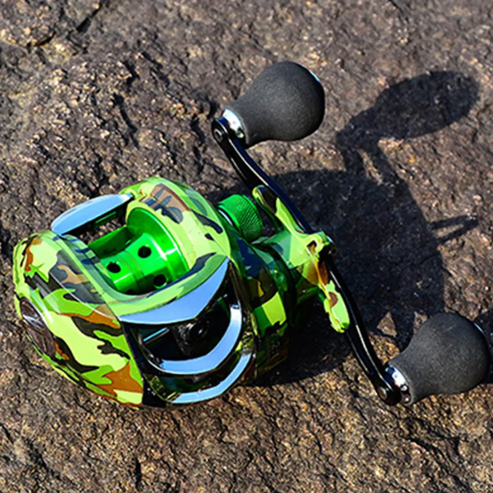 

10KG/22LB Drag Fishing Reels 18 + 1BB High Speed 7.2:1 Super Metal Magnetic Brake Reel 2021 New Baitcasting Reels Casting