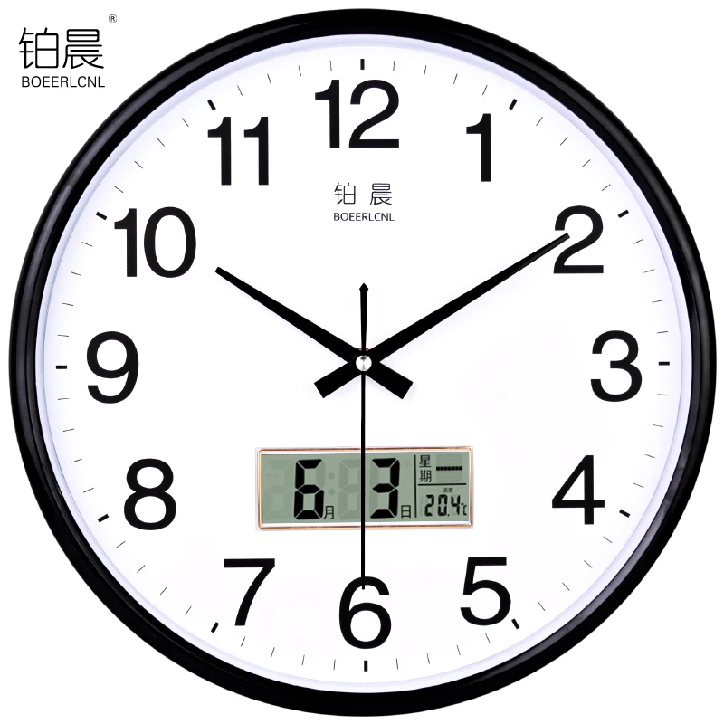 

Classic Silent Wall Clock Nordic Modern Design Rustic Hotel Wall Clock Retro Round Living Room Reloj Mural Watch Home AA60WC