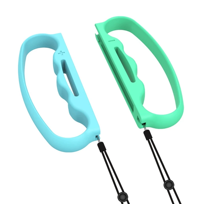 

Blue Green Wrist Strap Hand Rope Lanyard for Nintend Switch Joy-con Fitness Boxing Game Assit Tool Grip Handle