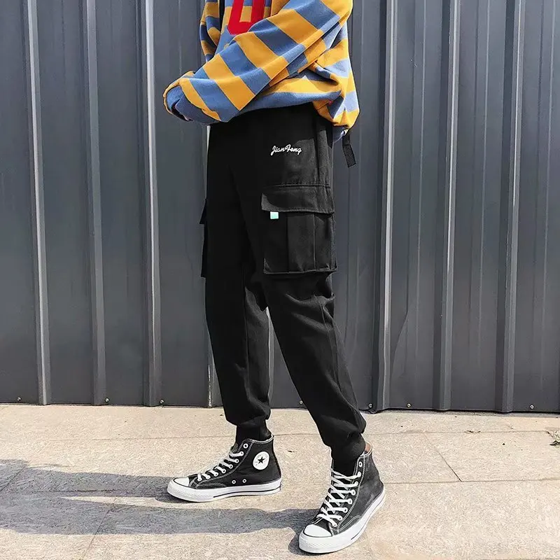 2020 Мужские штаны для бега мужские повседневные брюки в стиле хип-хоп уличные |