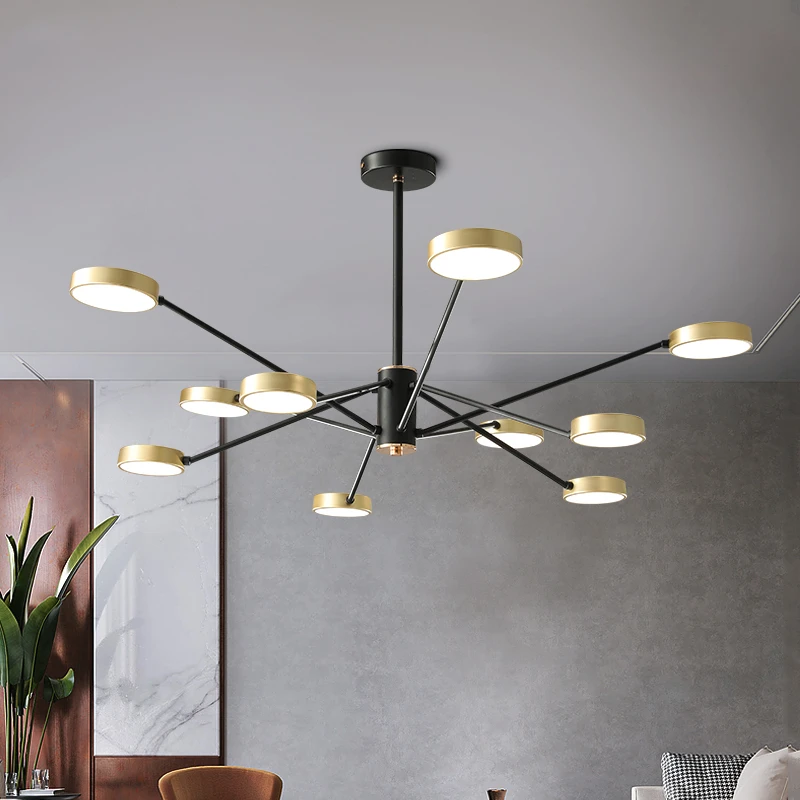 Скандинавский светильник потолочный s для гостиной Ретро Лофт винтажный