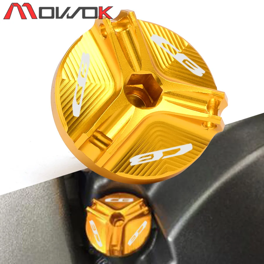 M20*2.5 Motorbike high quality Oil Filler Cap Plug Cover For HONDA CB650R CB650F CB1000R CB400 CB500X CB190R CB1300 SF/SP CB400F