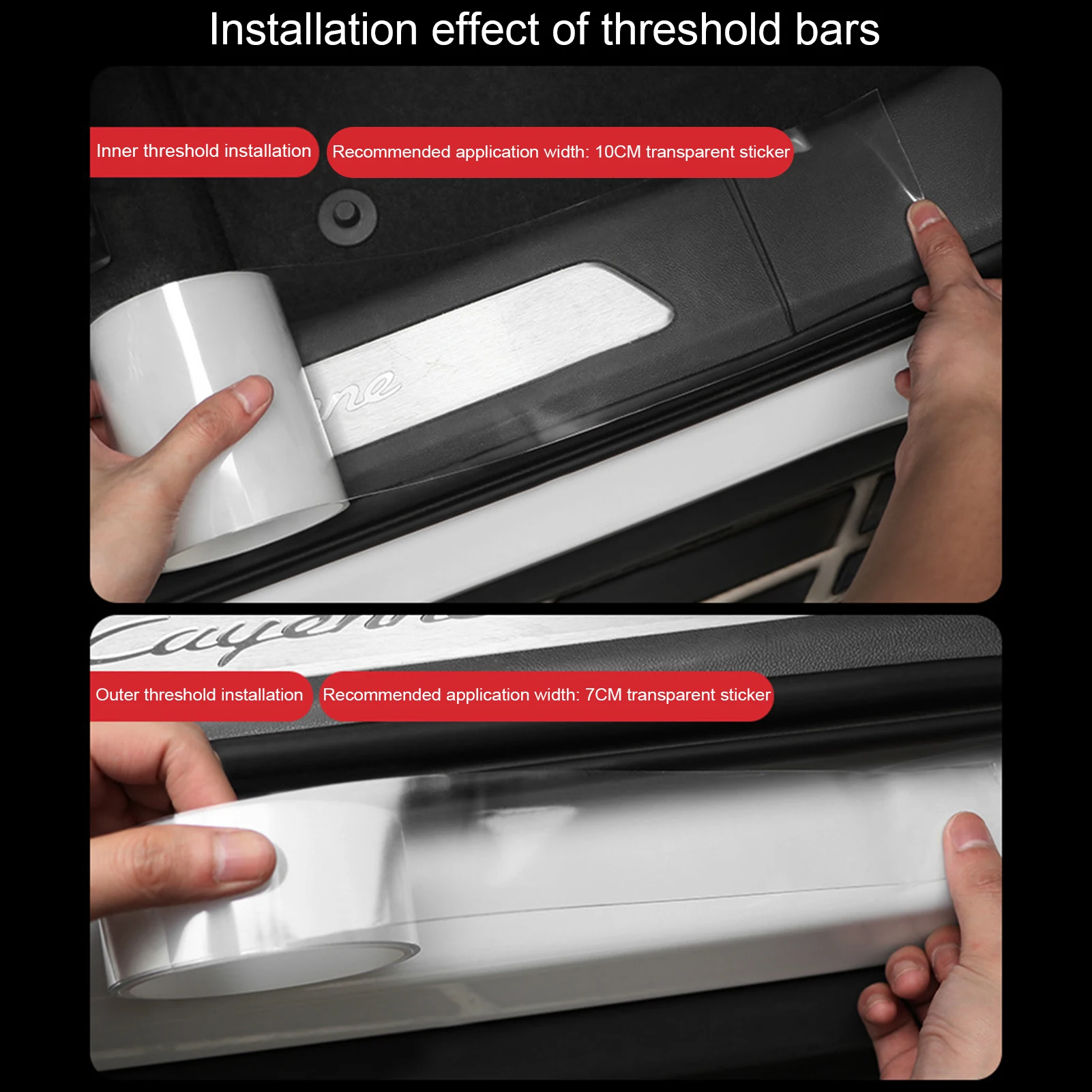 

Car Door Edge Protector Sticker Car Bumper Sticker Protection Multifunction Strip Cars Stickers Scratch Proof Door Sill Strip