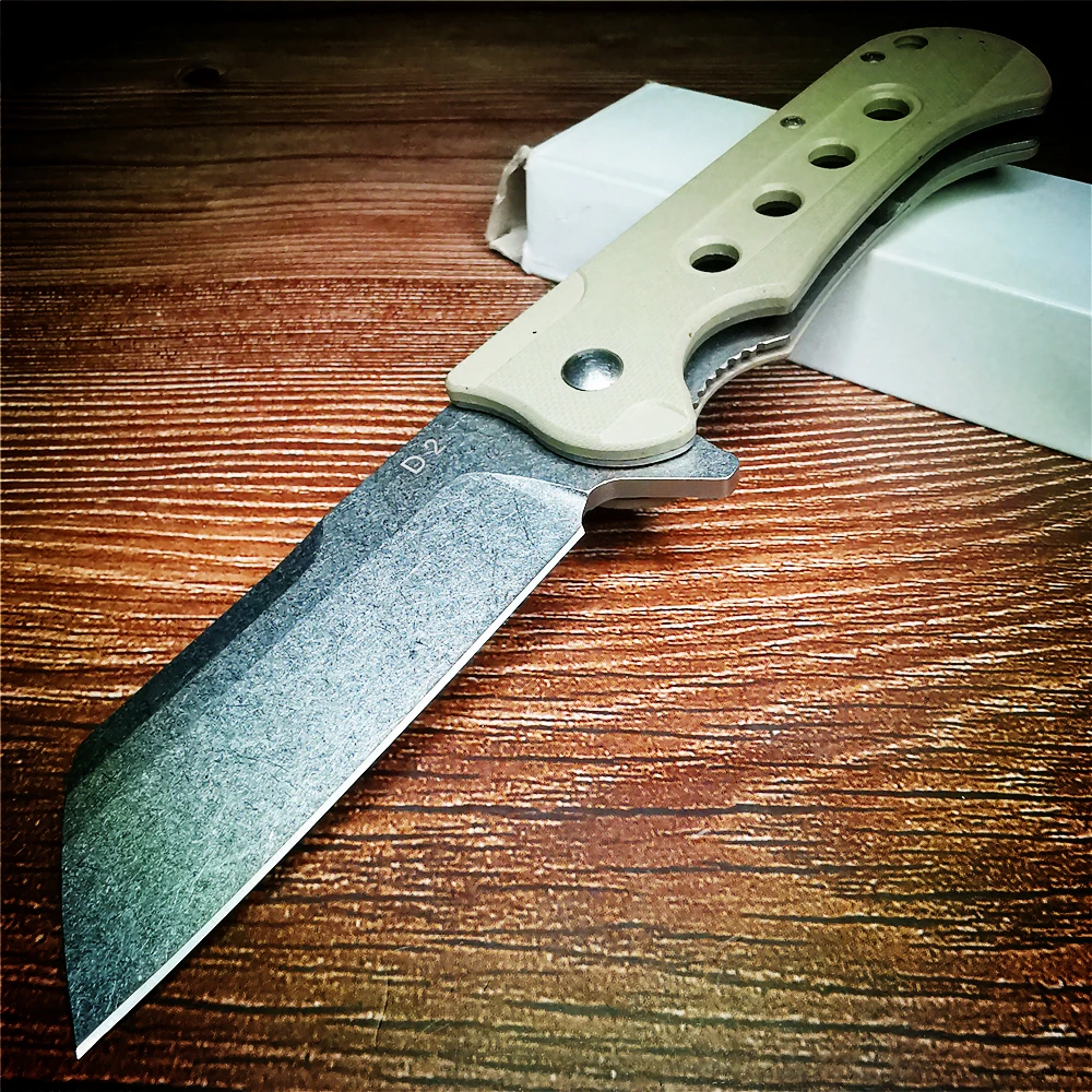 D2 складной нож карманный из нержавеющей стали Открытый Кемпинг джунгли
