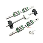 HGR15 линейные направляющие рельсы + Направляющий Блок HGH15CA HGW15CA + SFU1605 шариковый винт 5 мм свинцовый винт + BK12 BF12 ЧПУ линейная опора