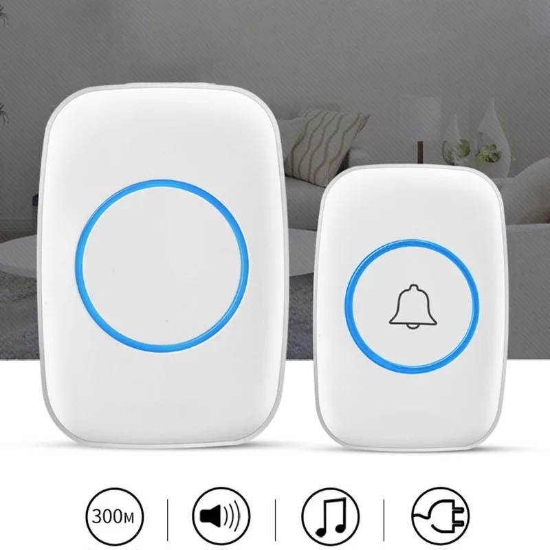 Дверной звонок пейджер домашний приветственный дверной умный беспроводной