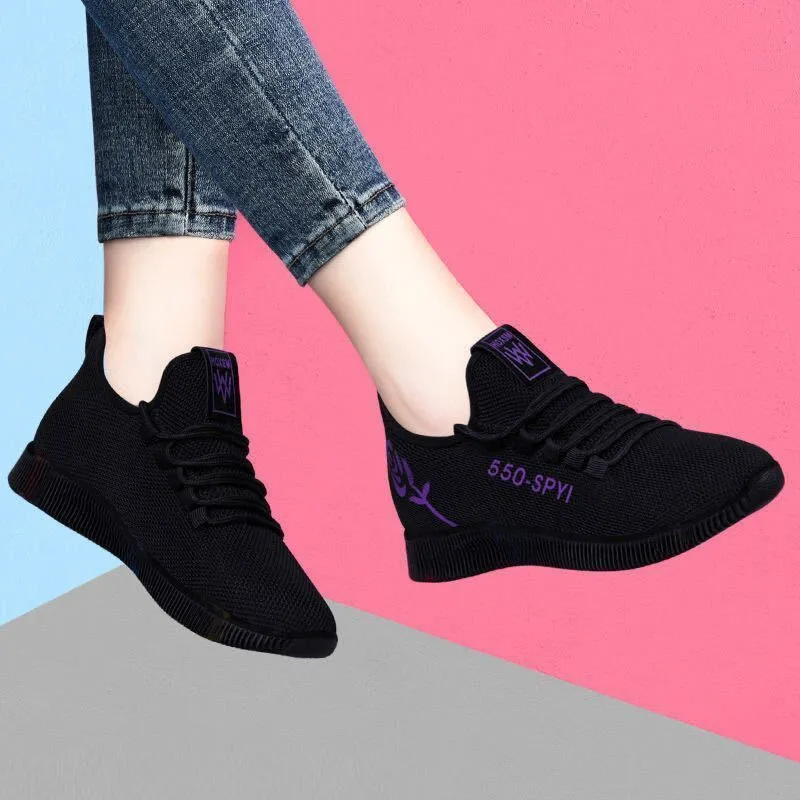 

2021 Spring New Women's Shoes Fashion Casual Shoes Light Antiskid Student Running Sports Shoes Leather Waterproof Travel Shoes