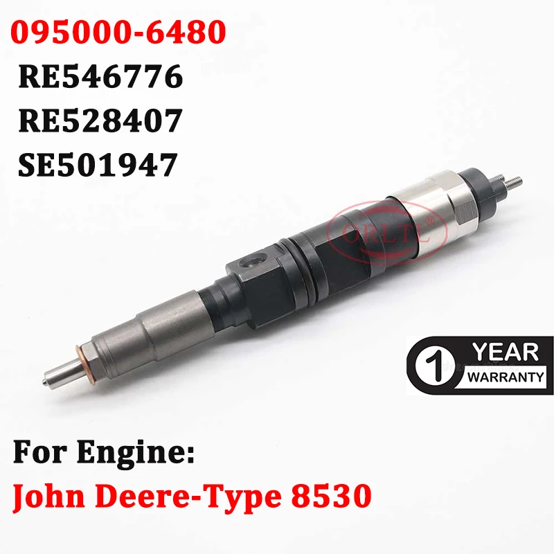 

New Injector Nozzle 095000-6481 095000-6480, 095000-6482, RE546776, RE528407, SE501947, RE529149 For John Deer 8530