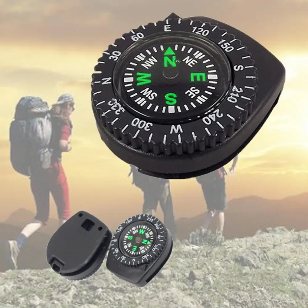 

Компактный точный компас, 1 шт., практичное направляющее устройство для кемпинга, походов, Северной навигации, кнопка выживания, дизайнерски...