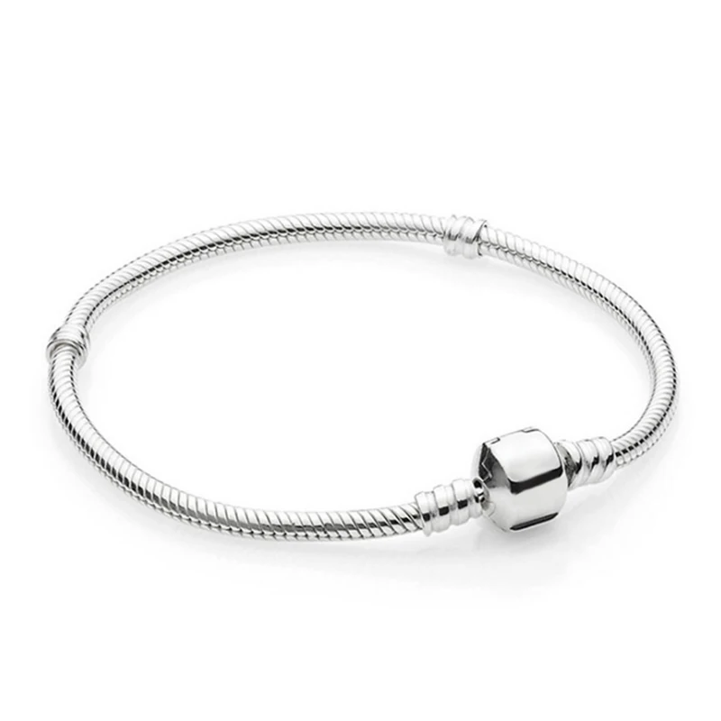 BBee популярный простой аутентичный браслет Набор браслетов с шармами змея