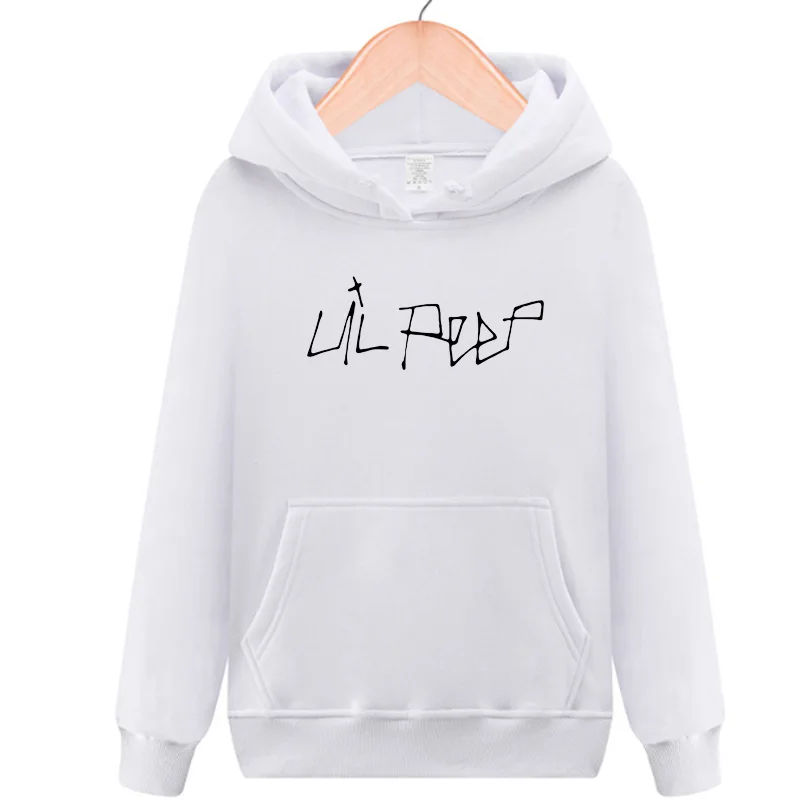 Новые хип-хоп Lil толстовки с капюшоном для мужчин и женщин унисекс флисовая