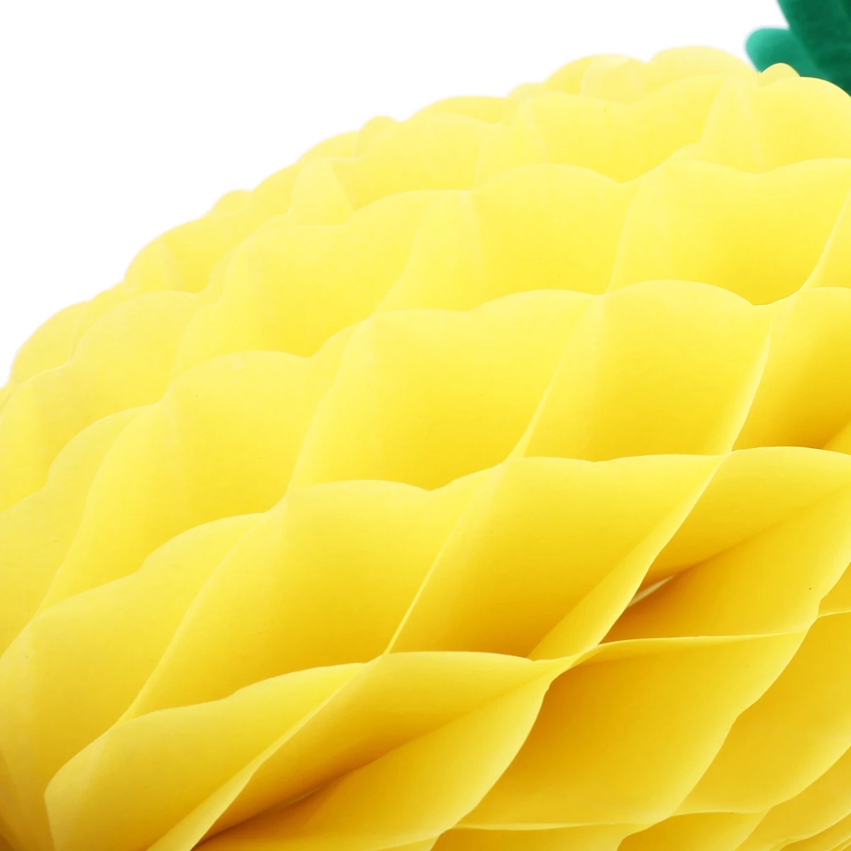 1 шт. 20 см Гавайская гирлянда в виде ананаса соты сделай сам желтая бумага для