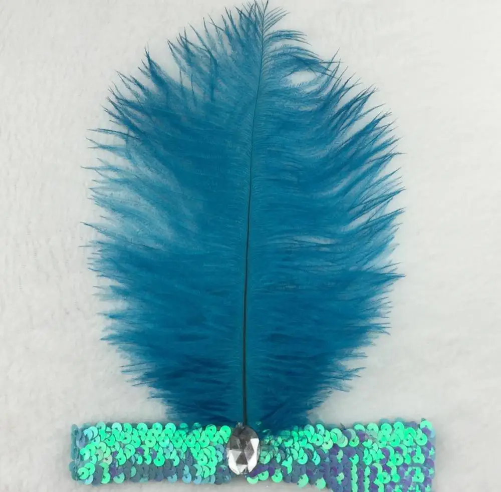 Повязка на голову с перьями аксессуары для волос 2019 фестиваль хиппи Регулируемый