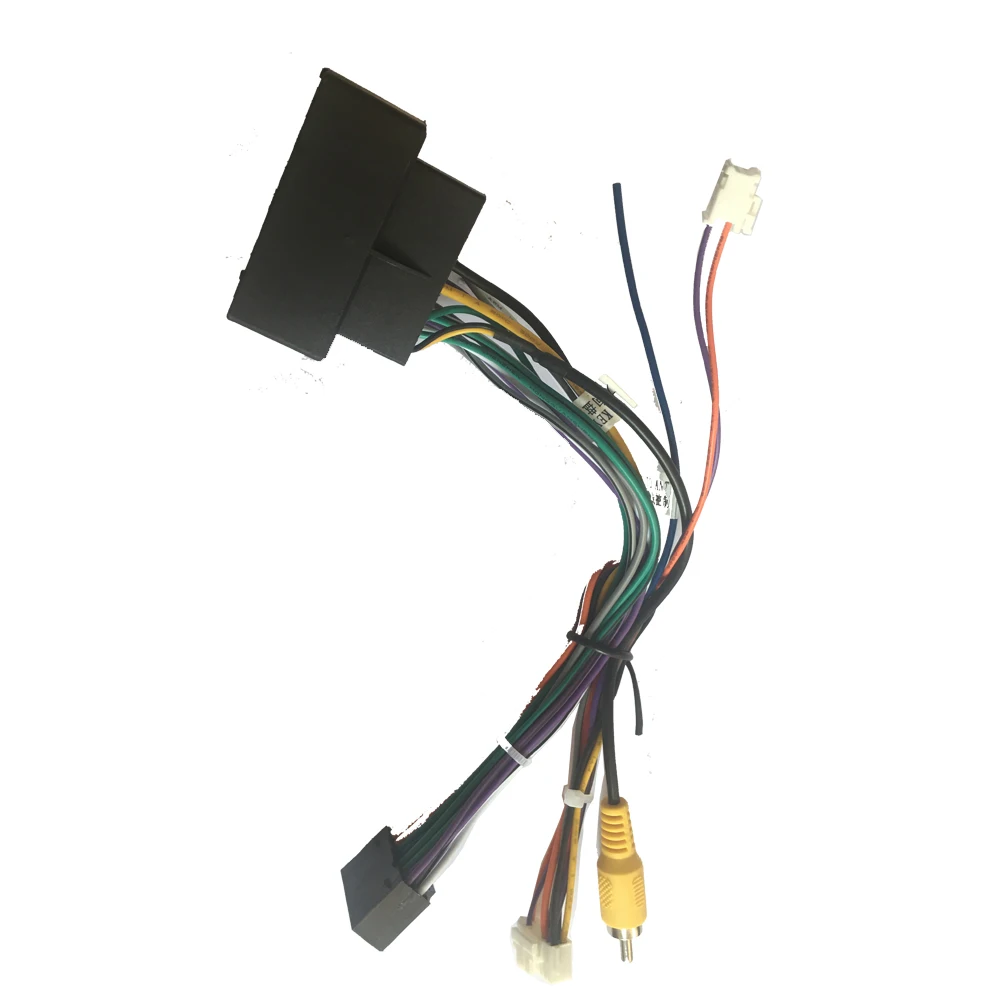 Автомобильный радиоприемник женский ISO штекер Адаптер Питания Жгут проводов