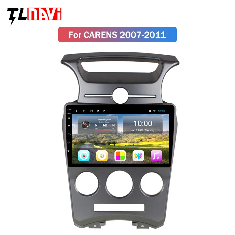 2G RAM 9 inch Android 10 Car Multimedia Head Unit Navigation and Entertainment System for Kia Carens 2007-2011 | Автомобили и