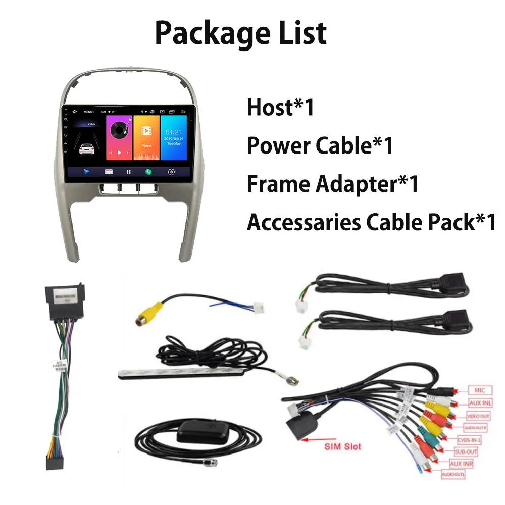 

Android 9.0 Quad-Core 10.1" IPS Touchscreen Car Radio Tape Recorder For Chery Tiggo 3 2014 2015 Bluetooth BT Split Screen OBD BT