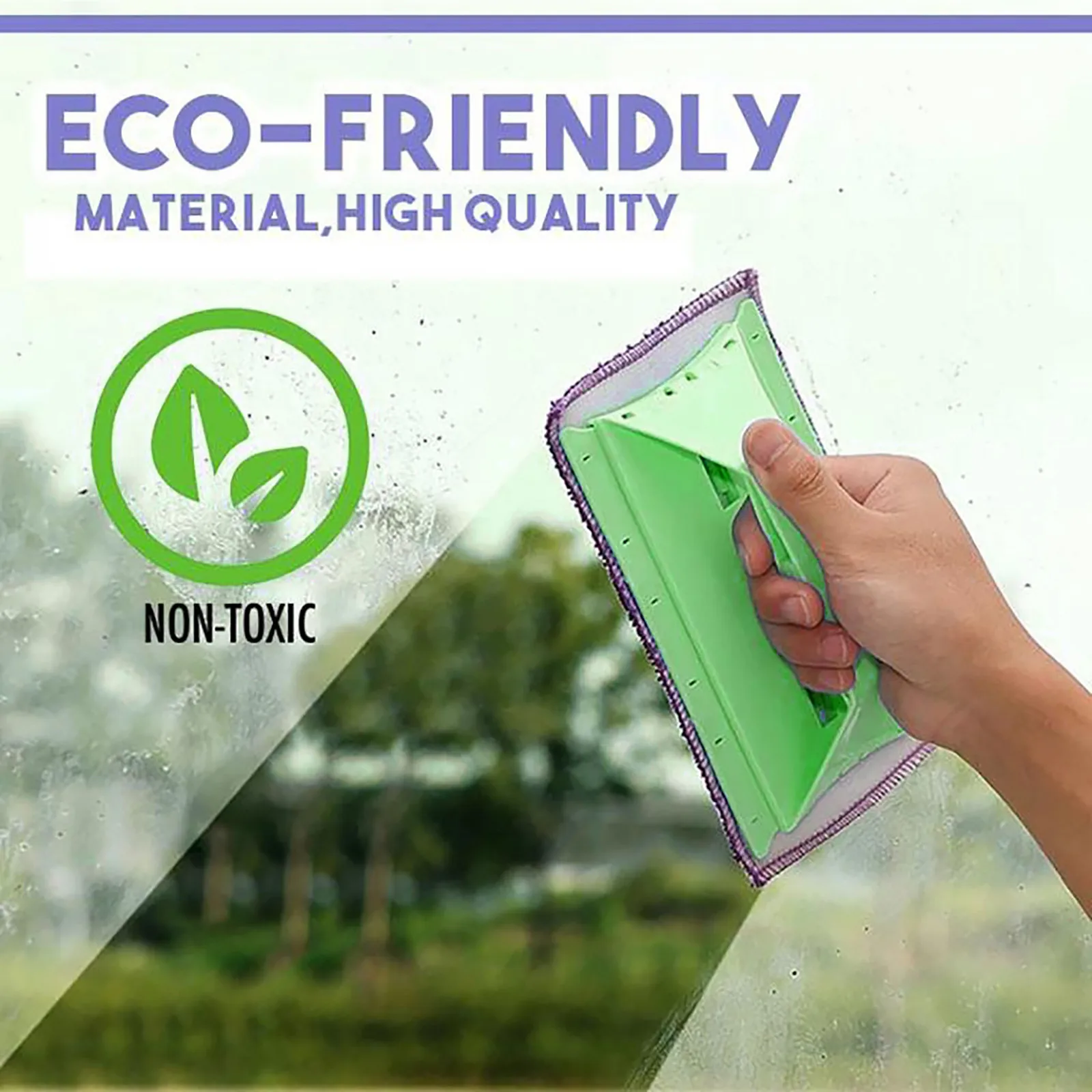 2021 полезные Функция Творческий паз щетка для очистки стекла чистящей тканью с