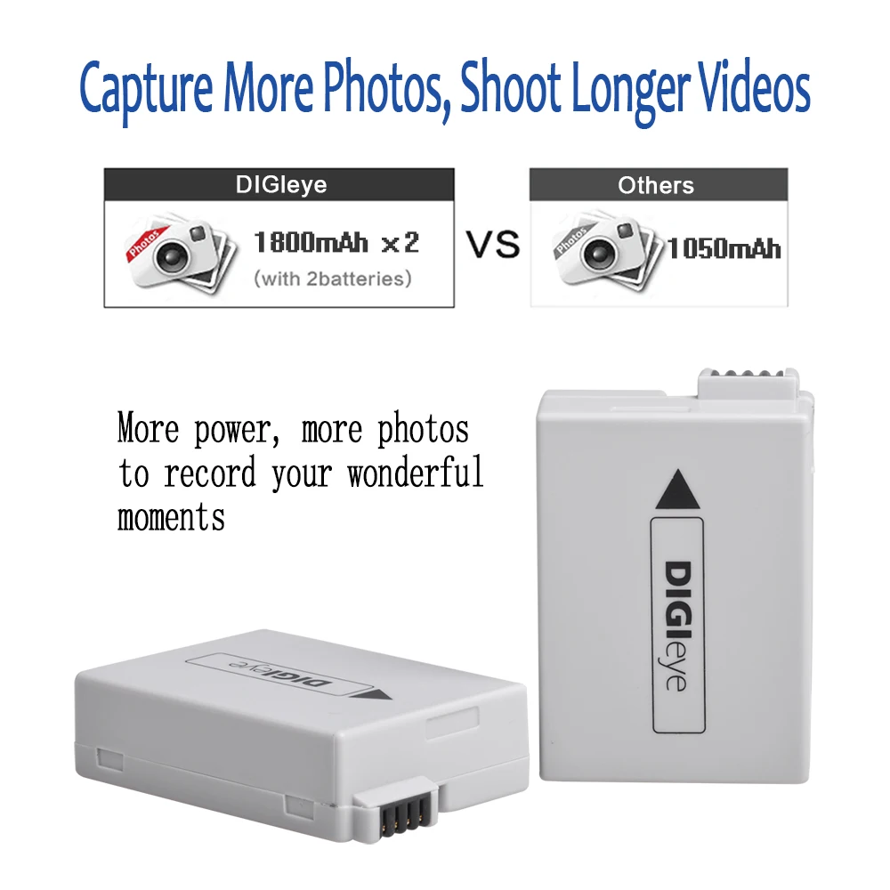 Аккумулятор для Canon EOS 550D 600D 650D 700D X4 X5 X6i X7i T2i T3i 1800 мАч 7 4 В | Электроника