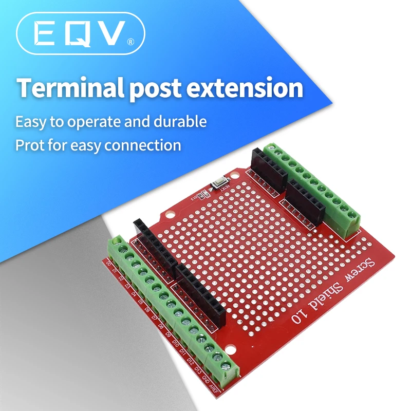 Винтовой щит 1 0 Стандартный Proto винтовой Собранный прототип Клеммная плата