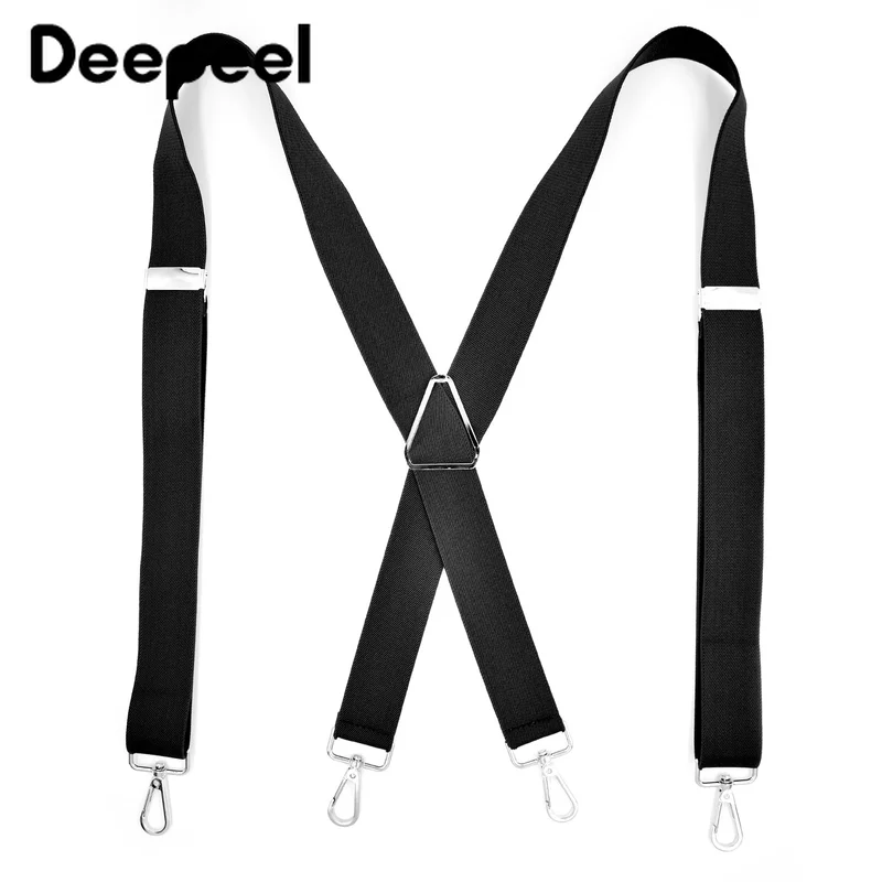 Deepeel 1 шт. 3.5X120cm взрослых 4 зажимы металлическими пряжками мужская обувь с