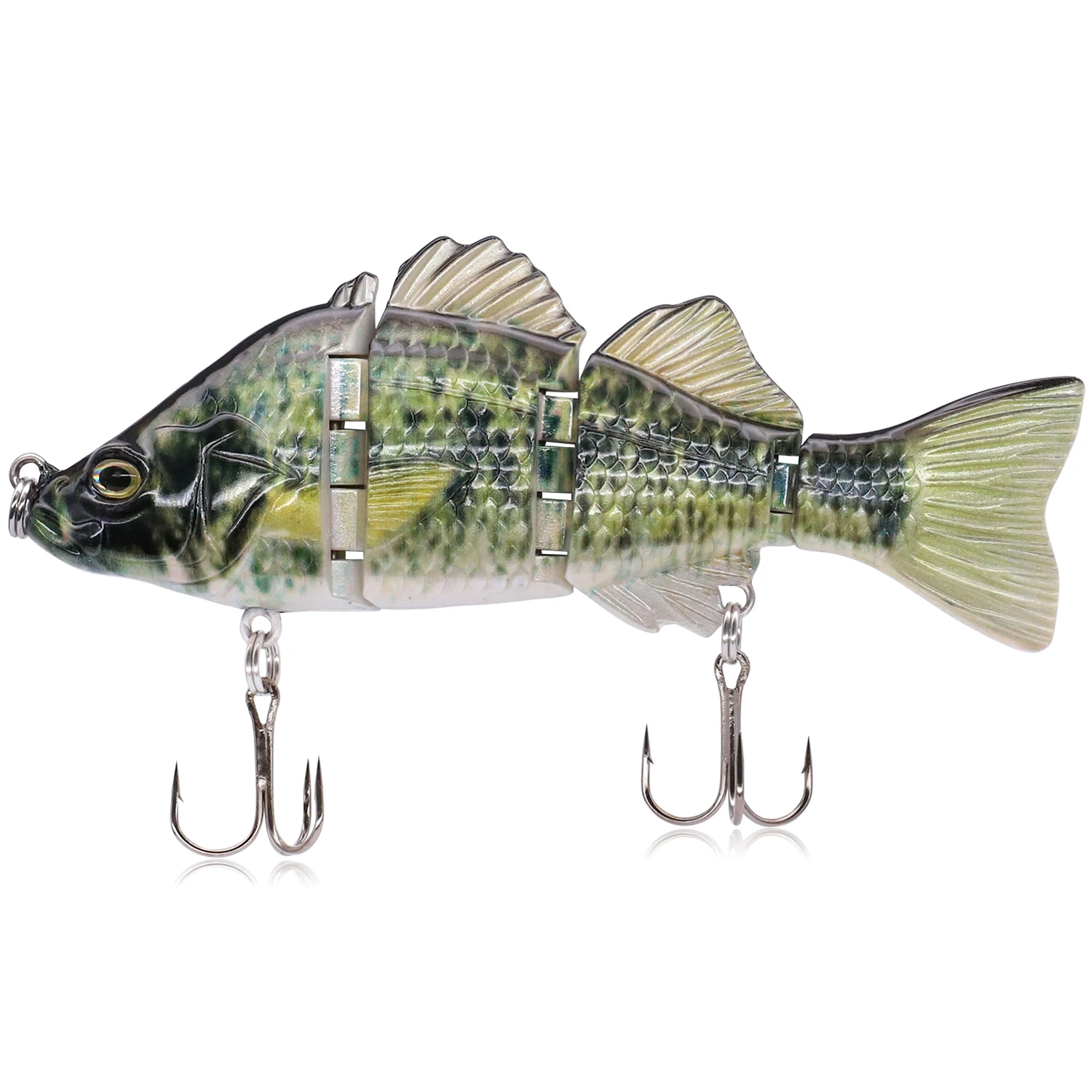 10 см или 18,5 см рыболовные приманки Swimbaits мульти Соединенные секции Isca искусственные Pesca твердые приманки воблеры рыболовные крючки Снасть