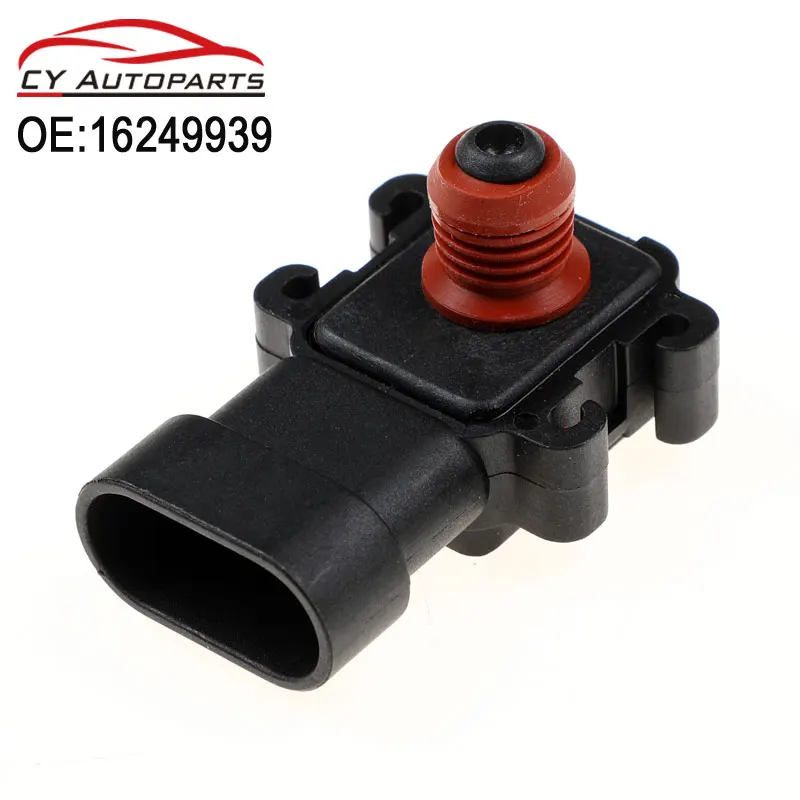 

New Map Sensor Intake Air Pressure Sensor For GMC Chevrolet Buick Cadillac Isuzu Oldsmobile Pontiac 16249939 16187556