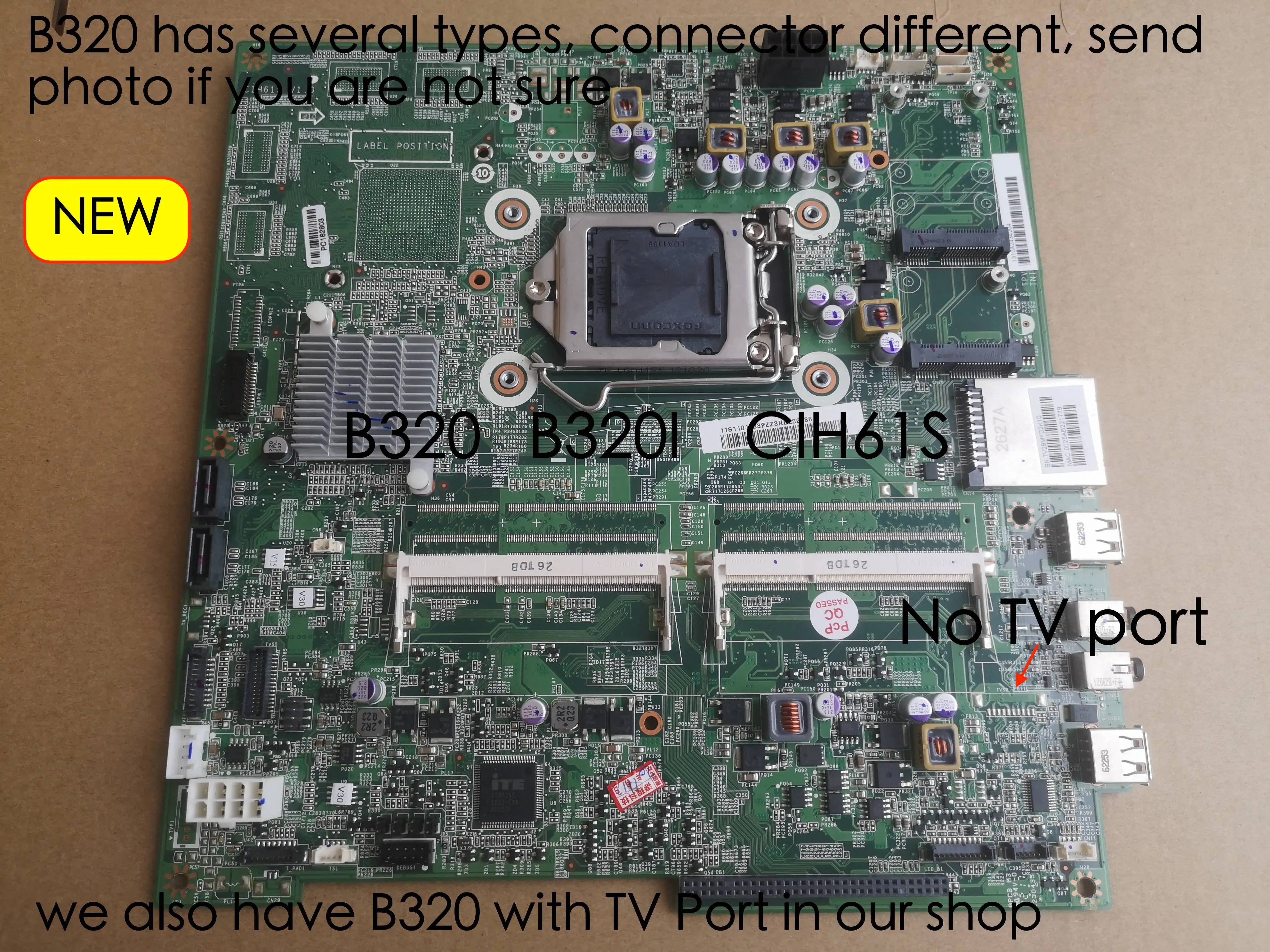    CIH61S  Lenovo B320 B320I