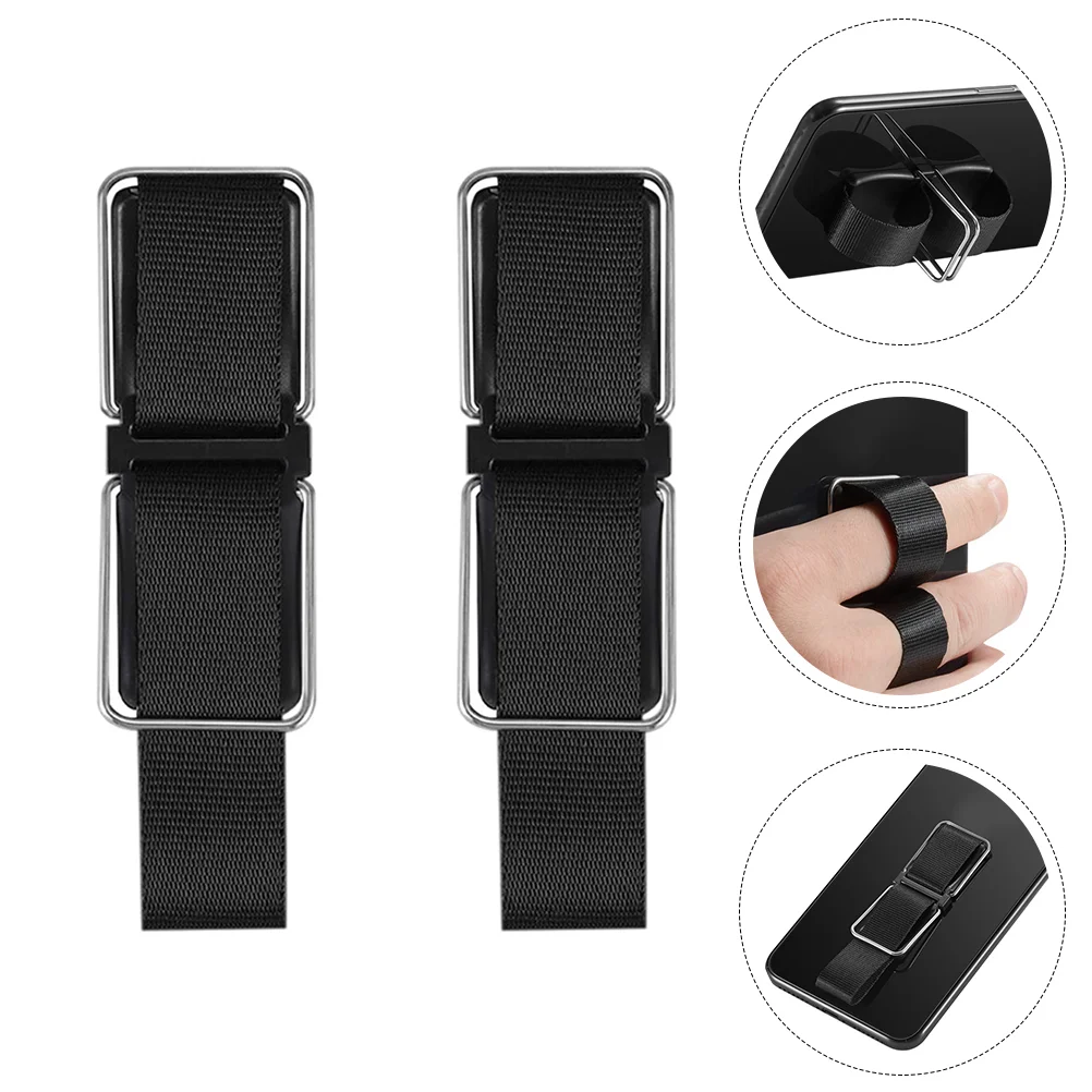 

2Pcs Phone Grip Straps Cell Phone Finger Straps Phone Case Grip Rings Holder