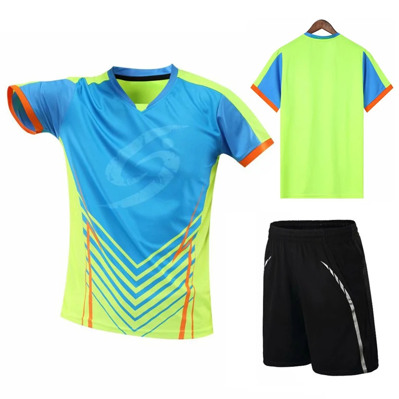 Top Kit Tennis Jerseys Men Women Badminton T Shirt Shorts Set Table Tennis Sets Badminton Jogging Sports Suits Ping Pong Clothes