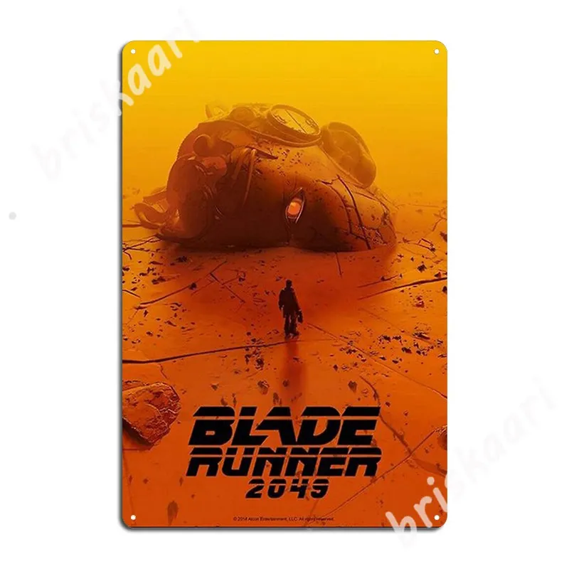 Бегунок с лезвием из фильма 2049 металлические знаки кинотеатр гостиная роспись