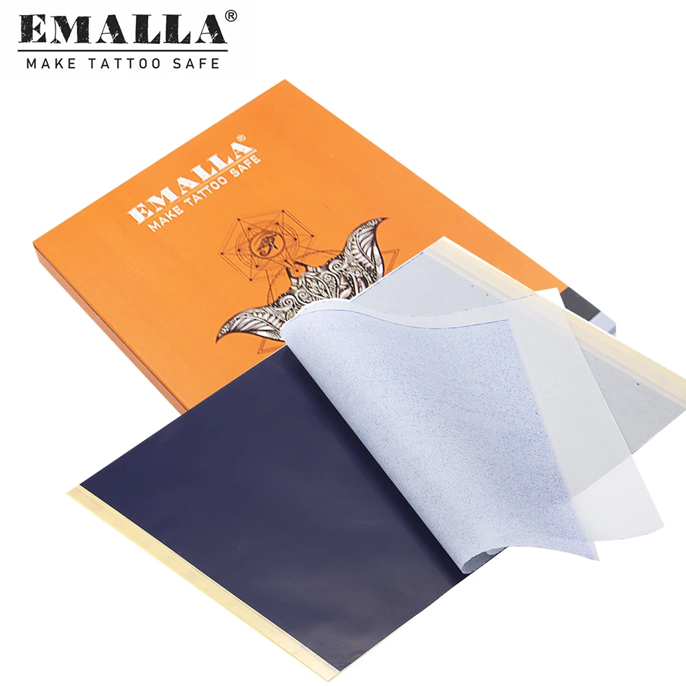 100 шт. трафареты для нанесения татуировок A4|Аксессуары татуажа| |