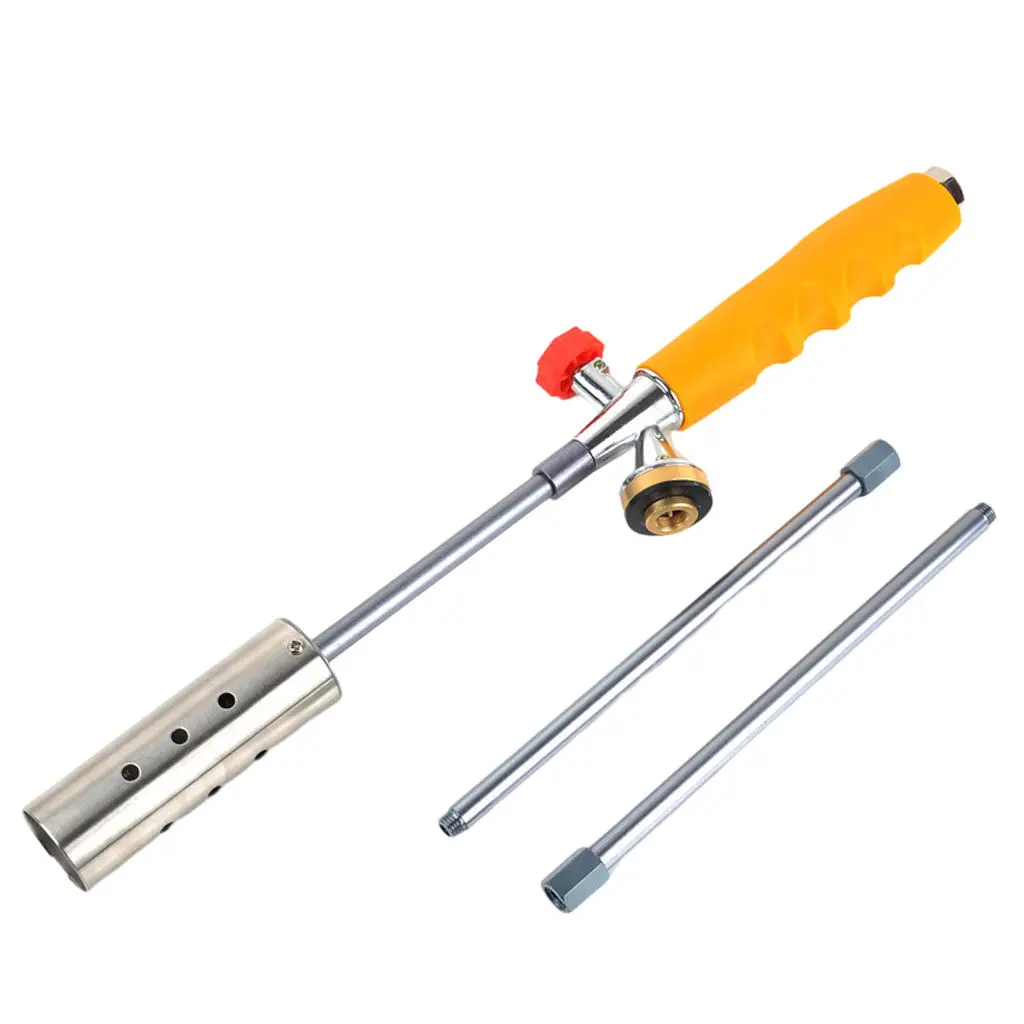 

Weed Torch Gas Propane Burner Blow Torch Stainless Steel Cord-free