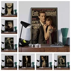 50 оттенков серого классического фильма Ретро картина требуемая основная картина спальня комната настенное искусство домашний декор качественные холщовые постеры