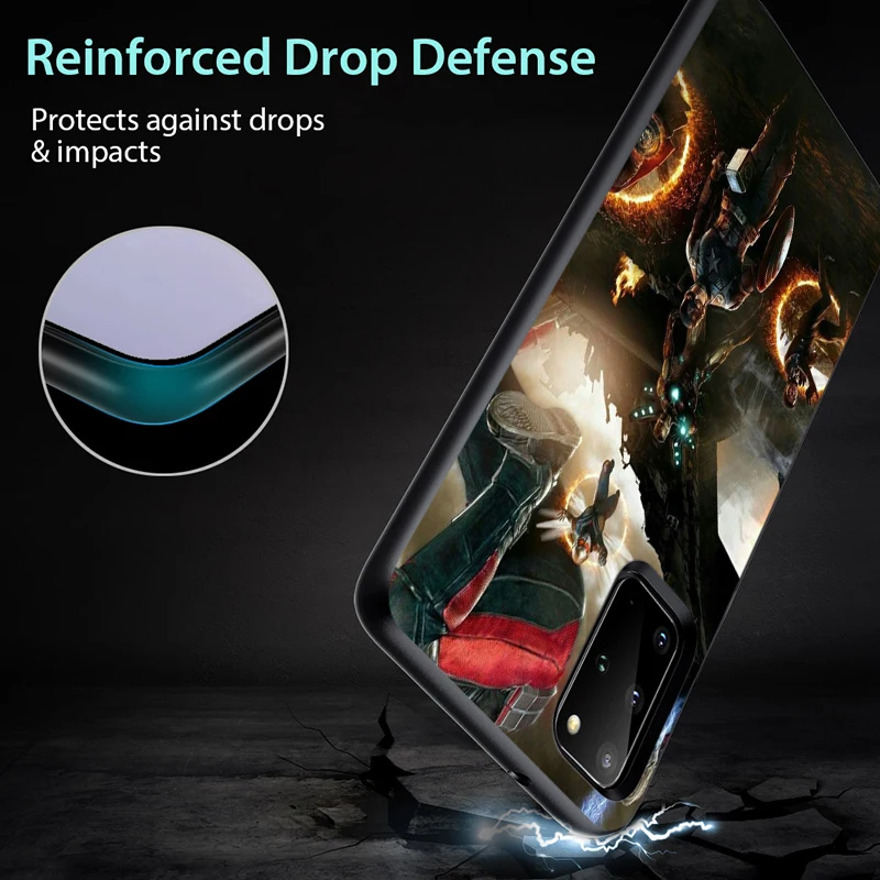 

Captain Iron Avengers Marvel for Samsung Galaxy S21 S20 FE Ultra Lite S10 5G S10E S9 S8 Plus Black Phone Case