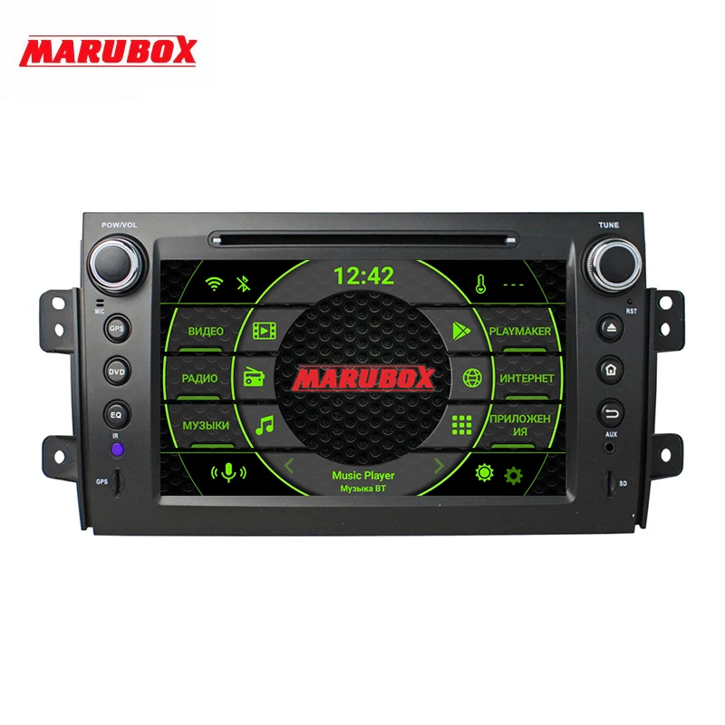 Marubox KD8072 Штатная магнитола для Сузуки SX4 Головное устройство Suzuki 2007 2013