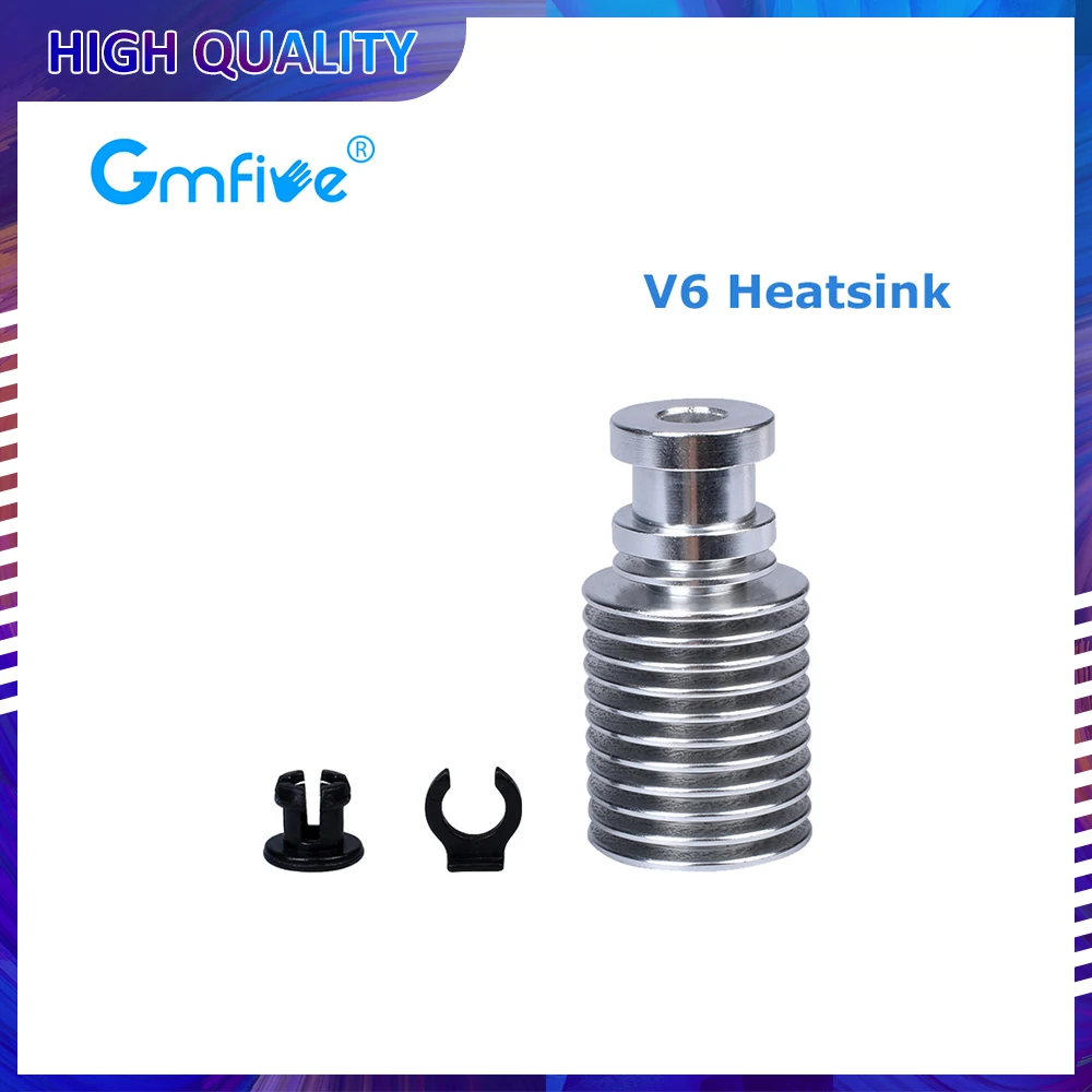 GmFive V6 радиатора экструдер для E3D Hotend J Head 1 75 мм прямой и Боуден 3D принтеры Запчасти