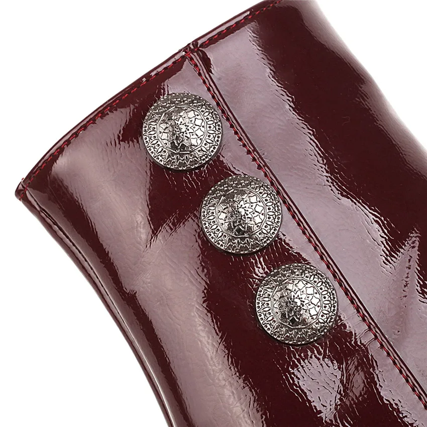 

Sexy Ankle Boots Woman High Heel Boots High Heels Women Shoes Spring Autumn Short Boots Booties Female Small Big Size 33 - 43