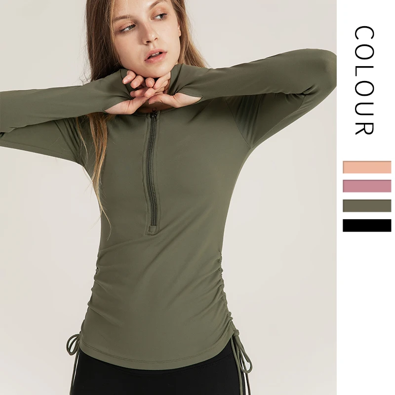 

1 PC Athletic Sportswear Yoga Crop Top Fitness Female Running Clothing Seamless Workout Women Clothes Sports T-Shirt